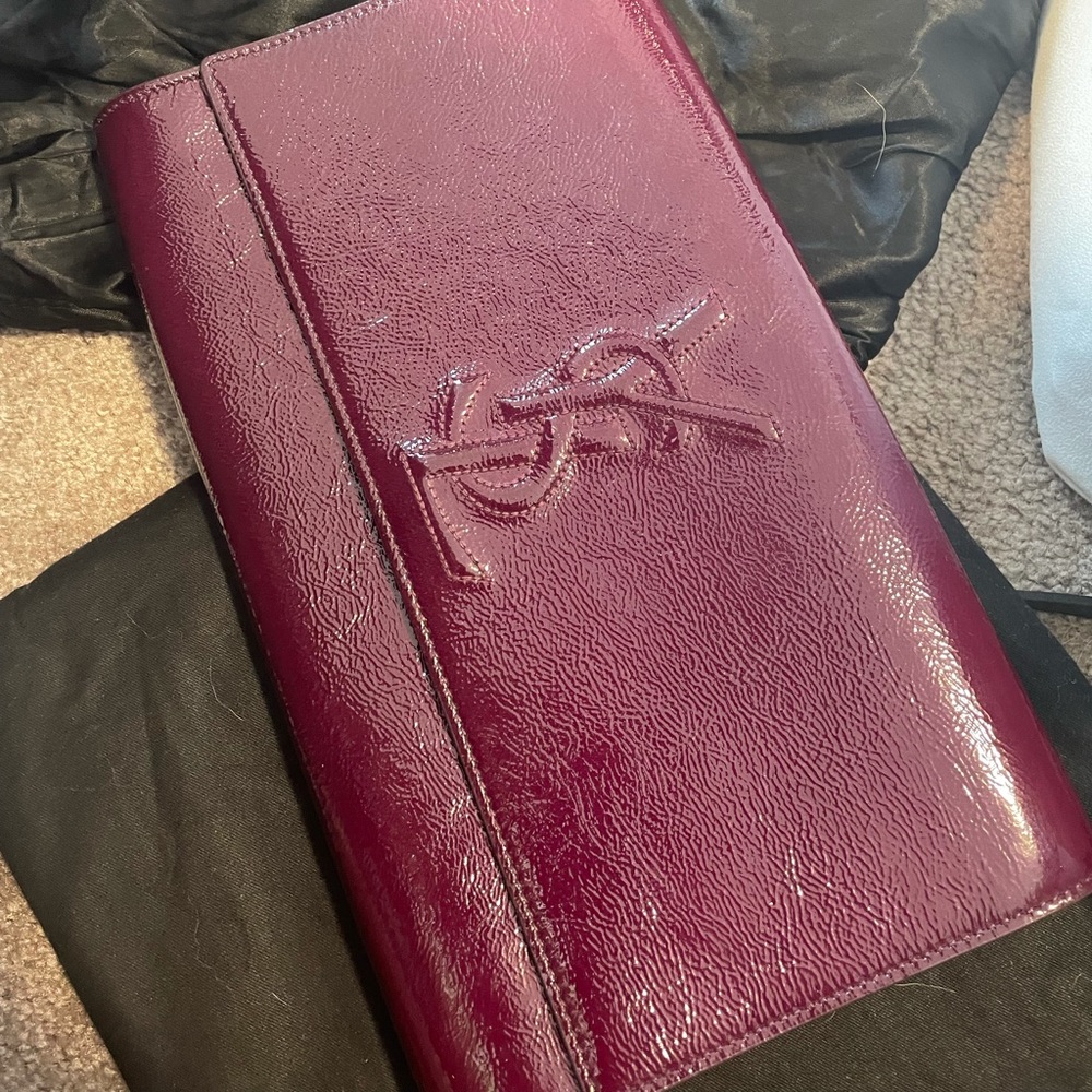 YSL saint laurent clutch, authentic